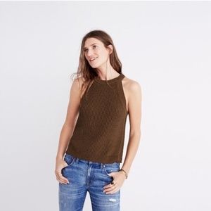 Madewell Valley Tank Olive M